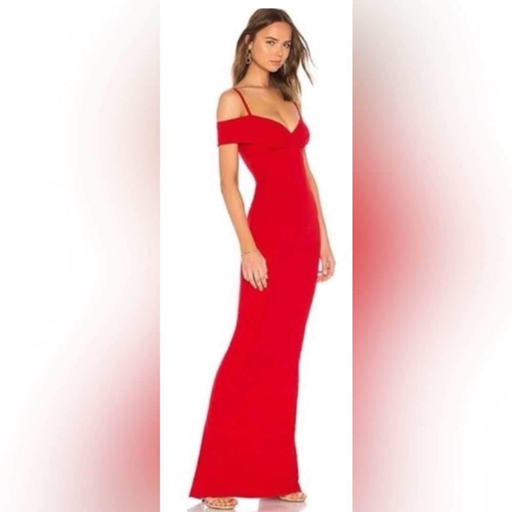 Nookie x Revolve Phoenix Gown - Red - Picture 2 of 2